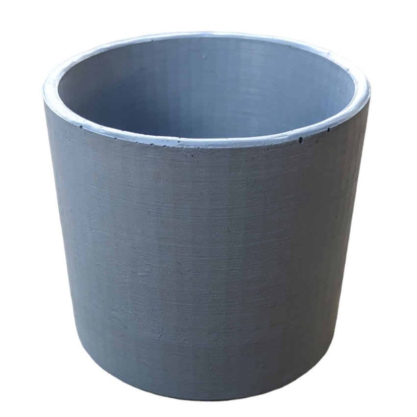 Self Watering - Cylinder Concrete Pot