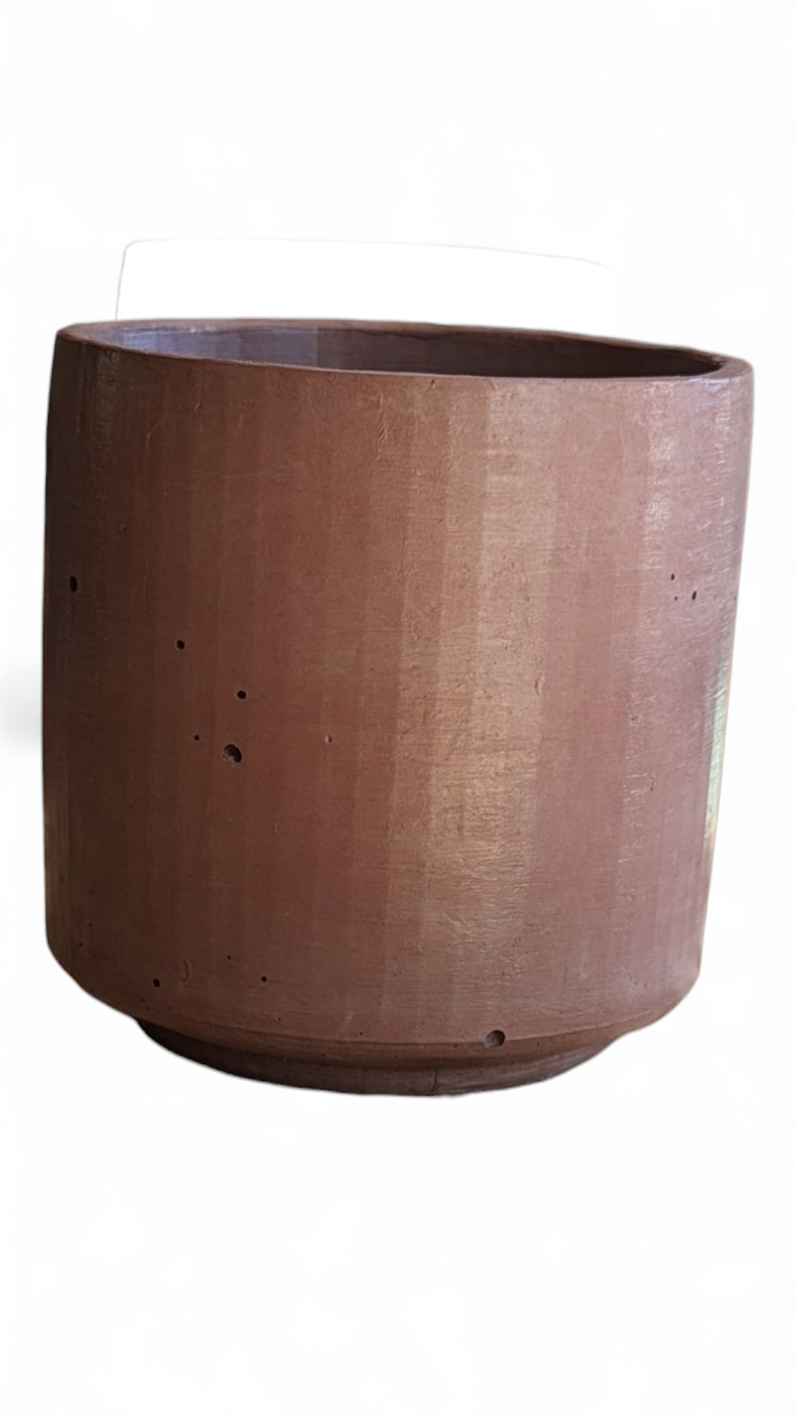 Self Watering - Cylinder Concrete Pot