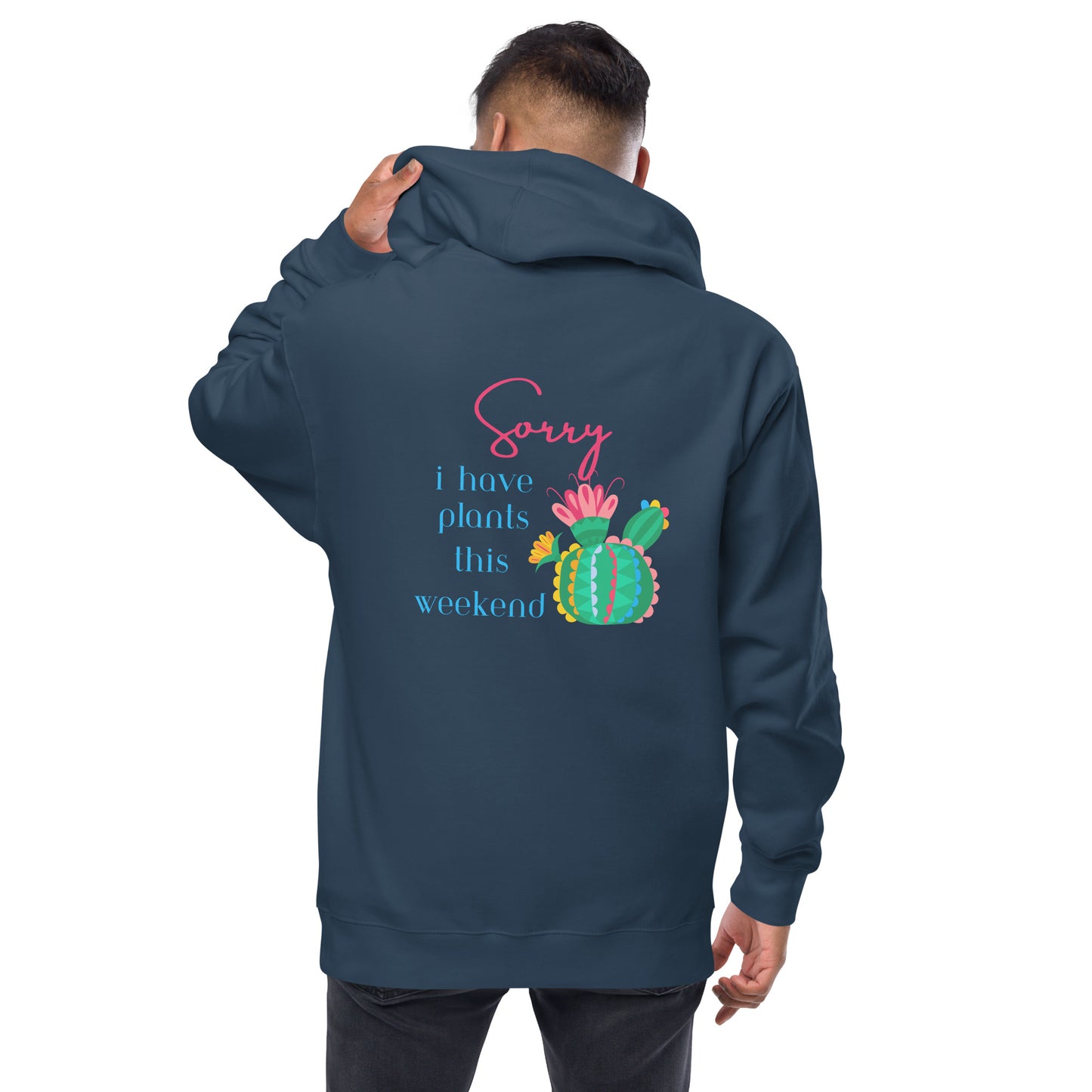 I Have Plants - Unisex fleece zip up hoodie