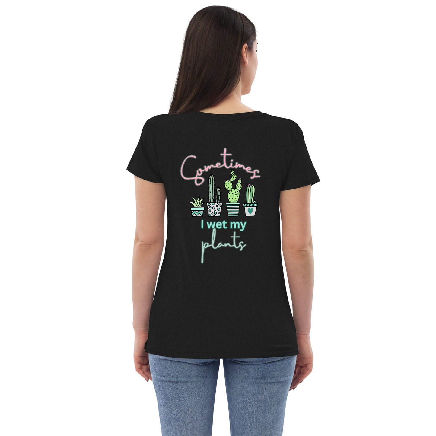 Women’s recycled v-neck t-shirt
