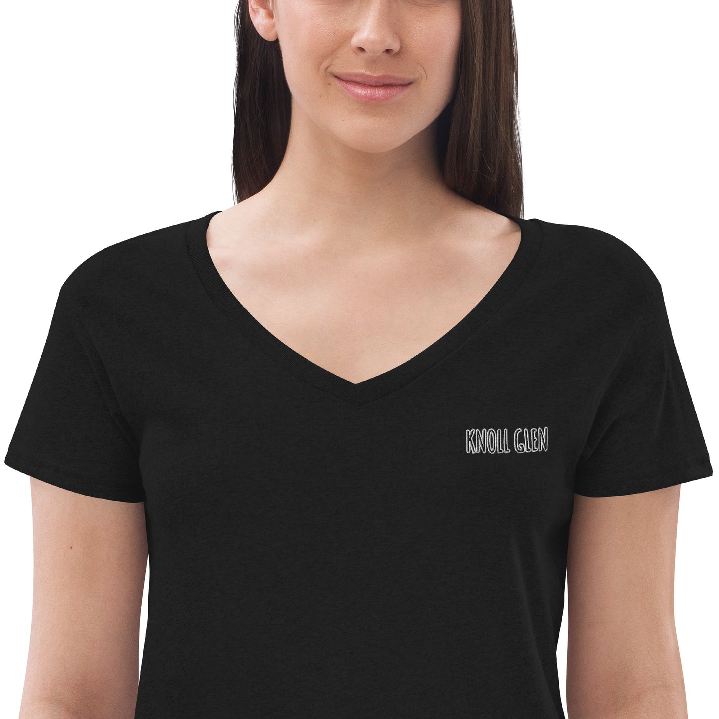 Women’s recycled v-neck t-shirt