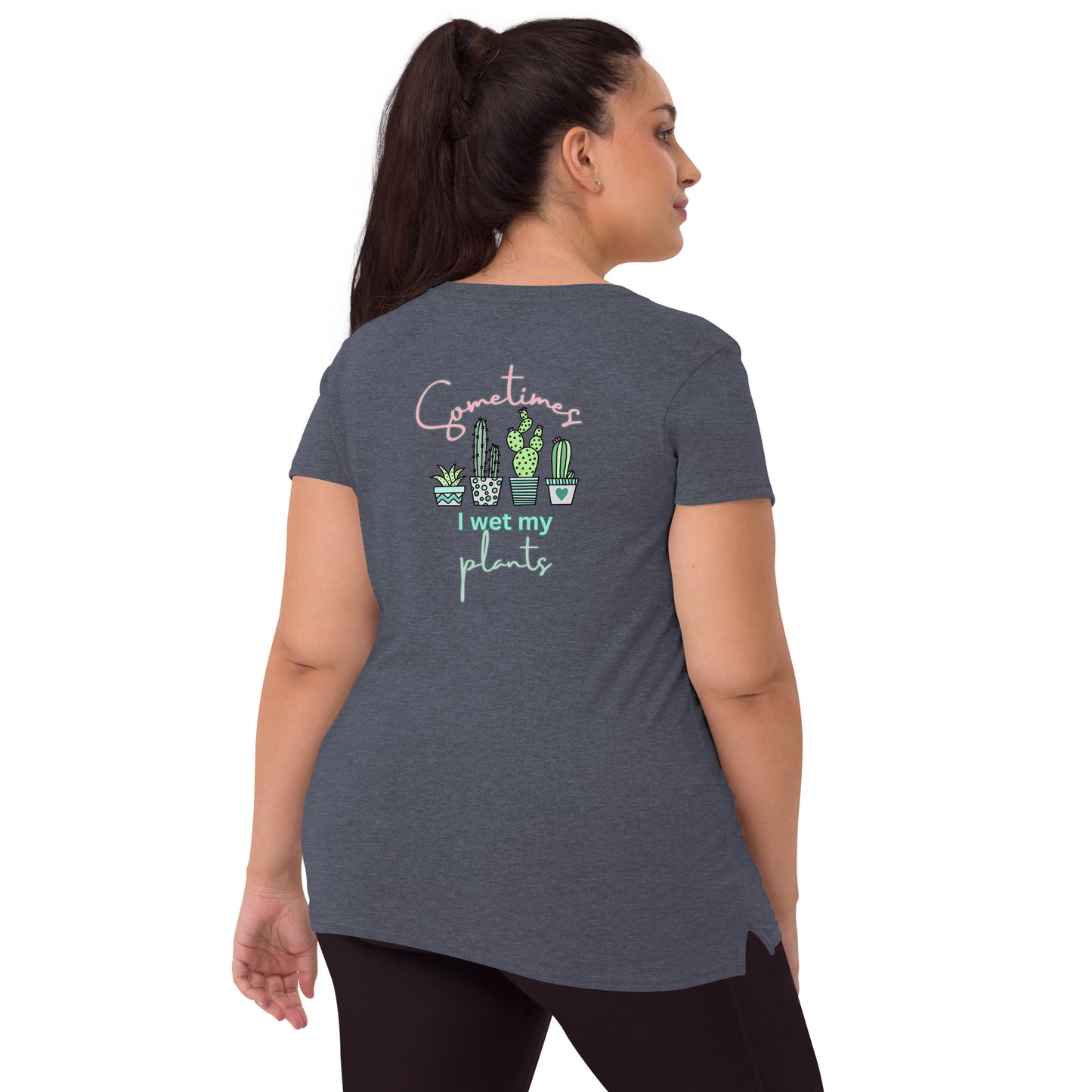 Women’s recycled v-neck t-shirt