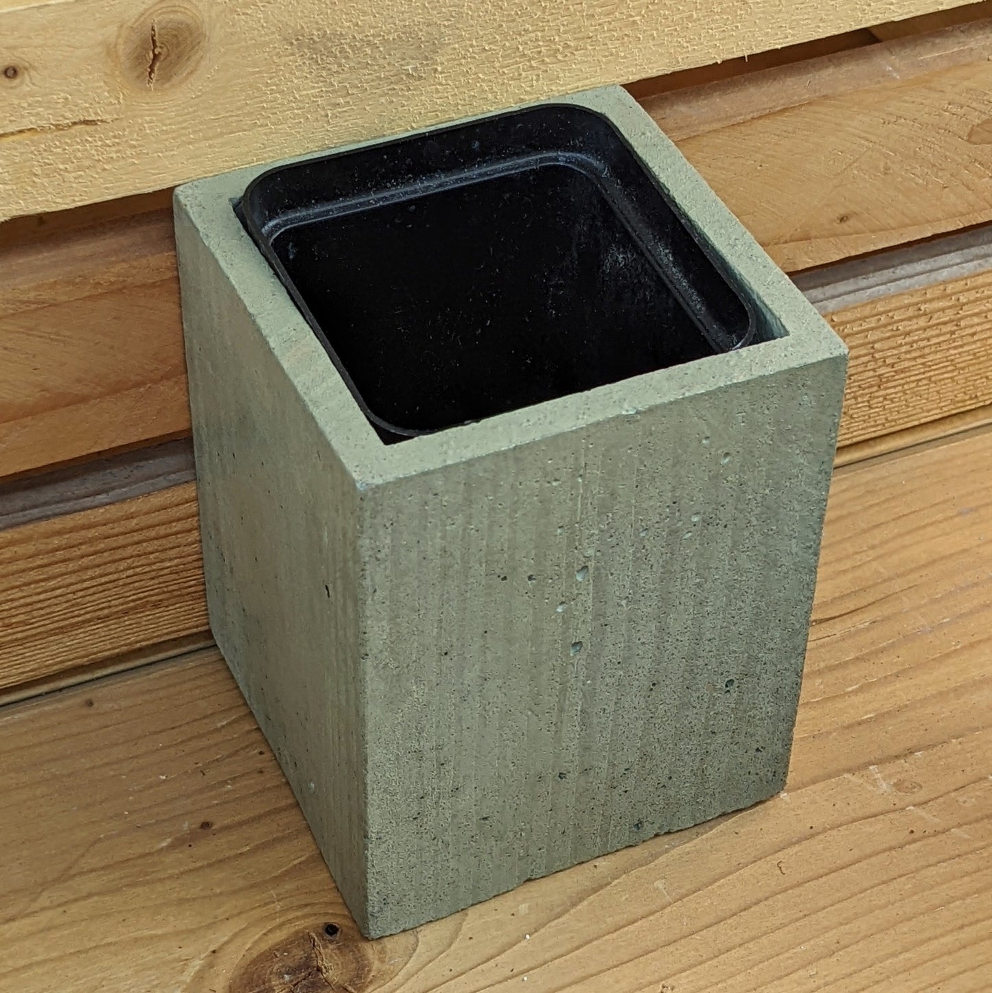 Tall Self Watering Concrete Pot **Clearance**